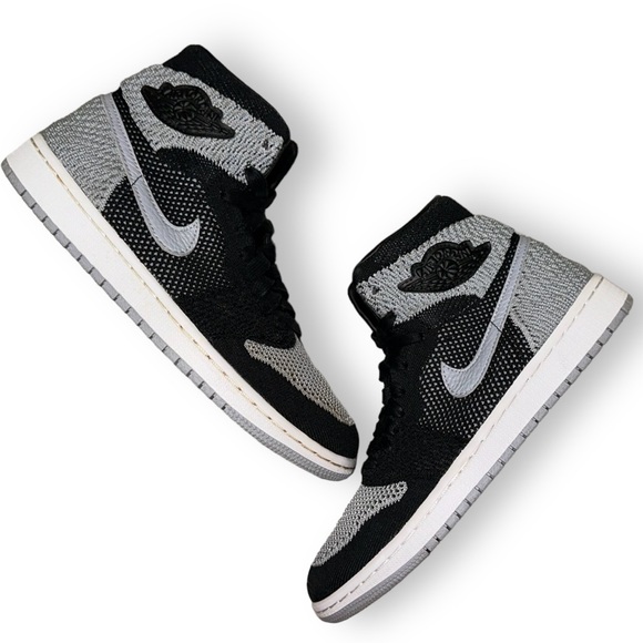 Jordan 1 Retro High Flyknit Shadow (GS) - Picture 13 of 16